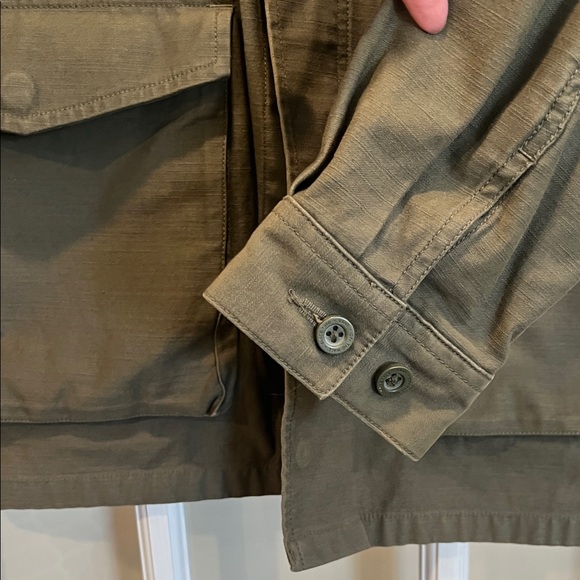 Vans Men's Military Field Jacket in Olive - Picture 5 of 12